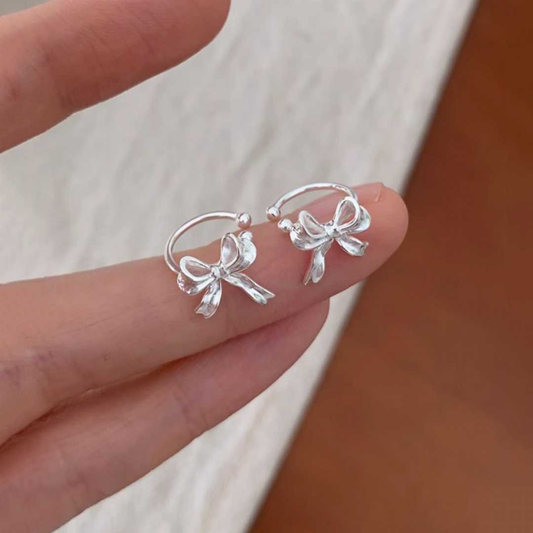 silver,earring