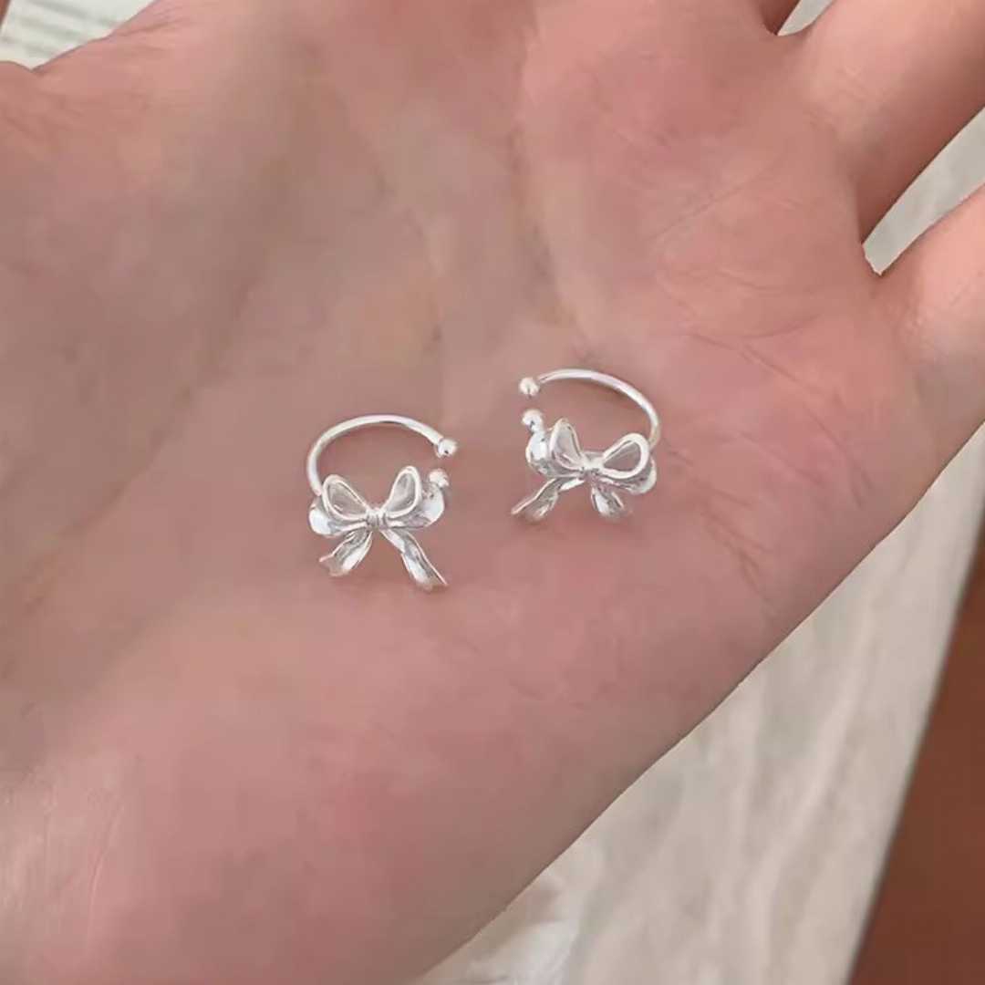 silver,earring