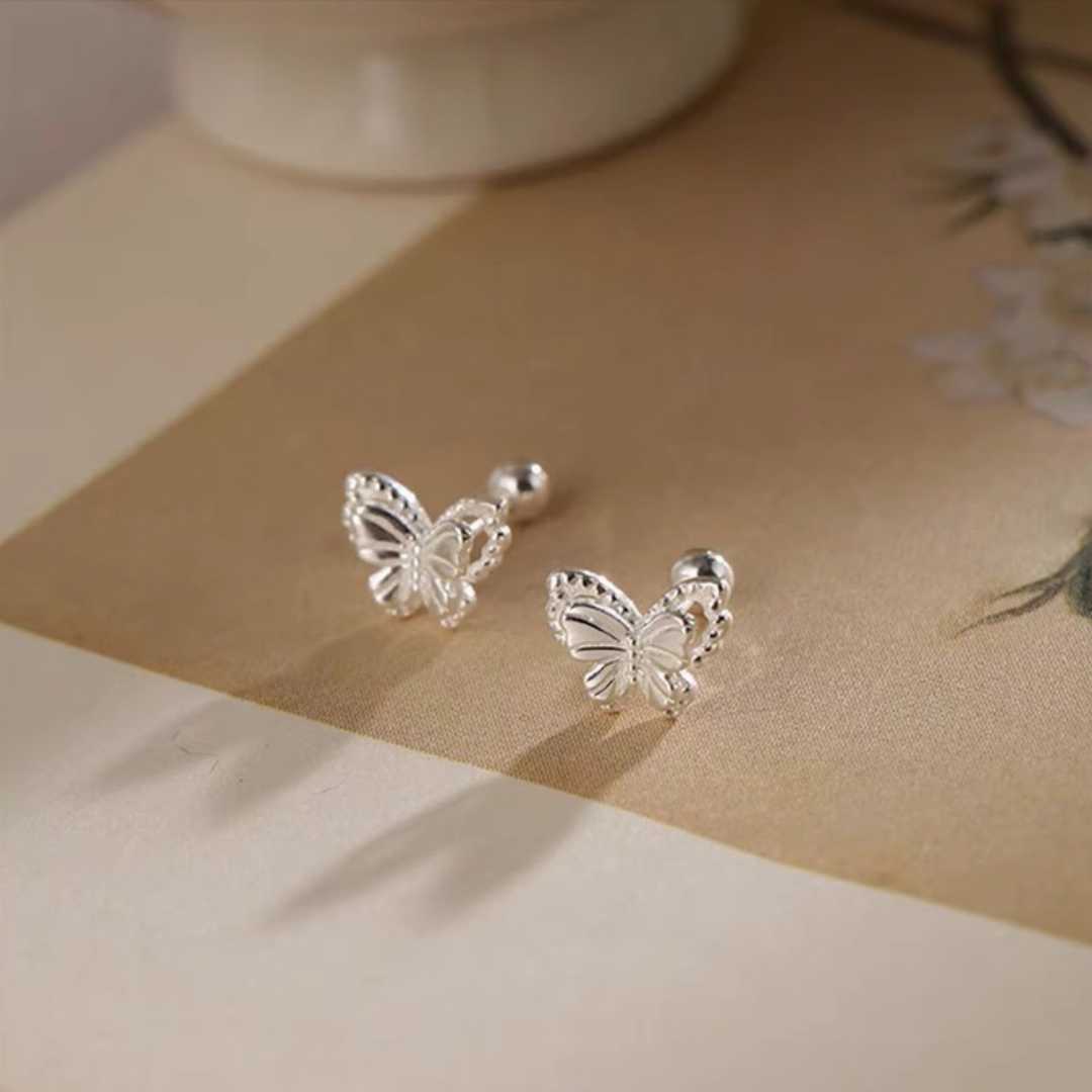 999 pure silver earring