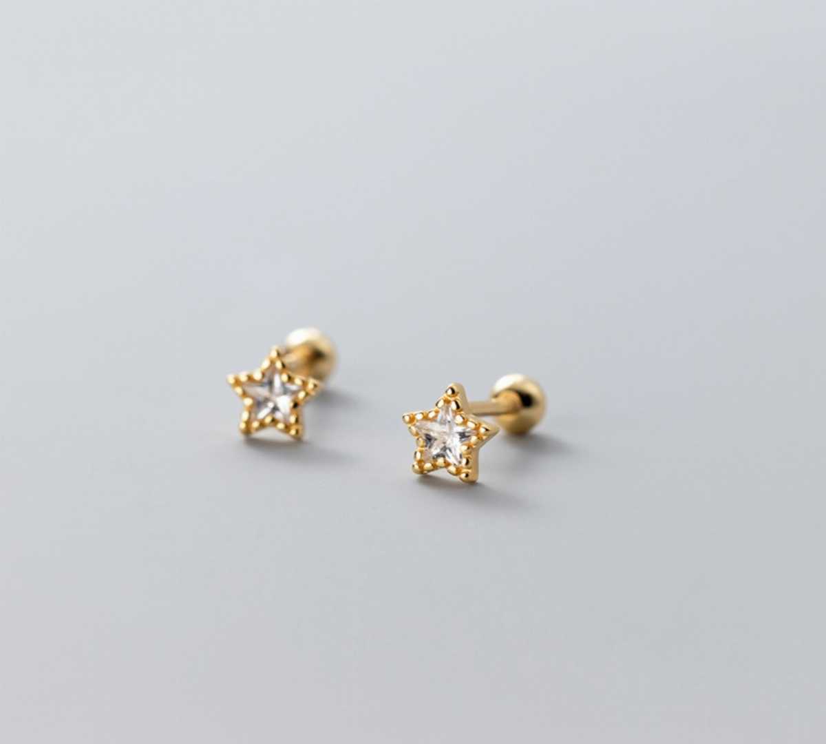 S925 silver ear top